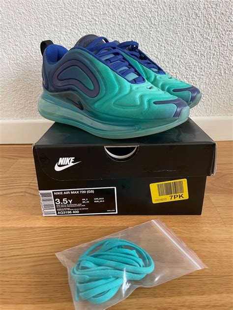 nike air 720 max grösse 37 blau grün